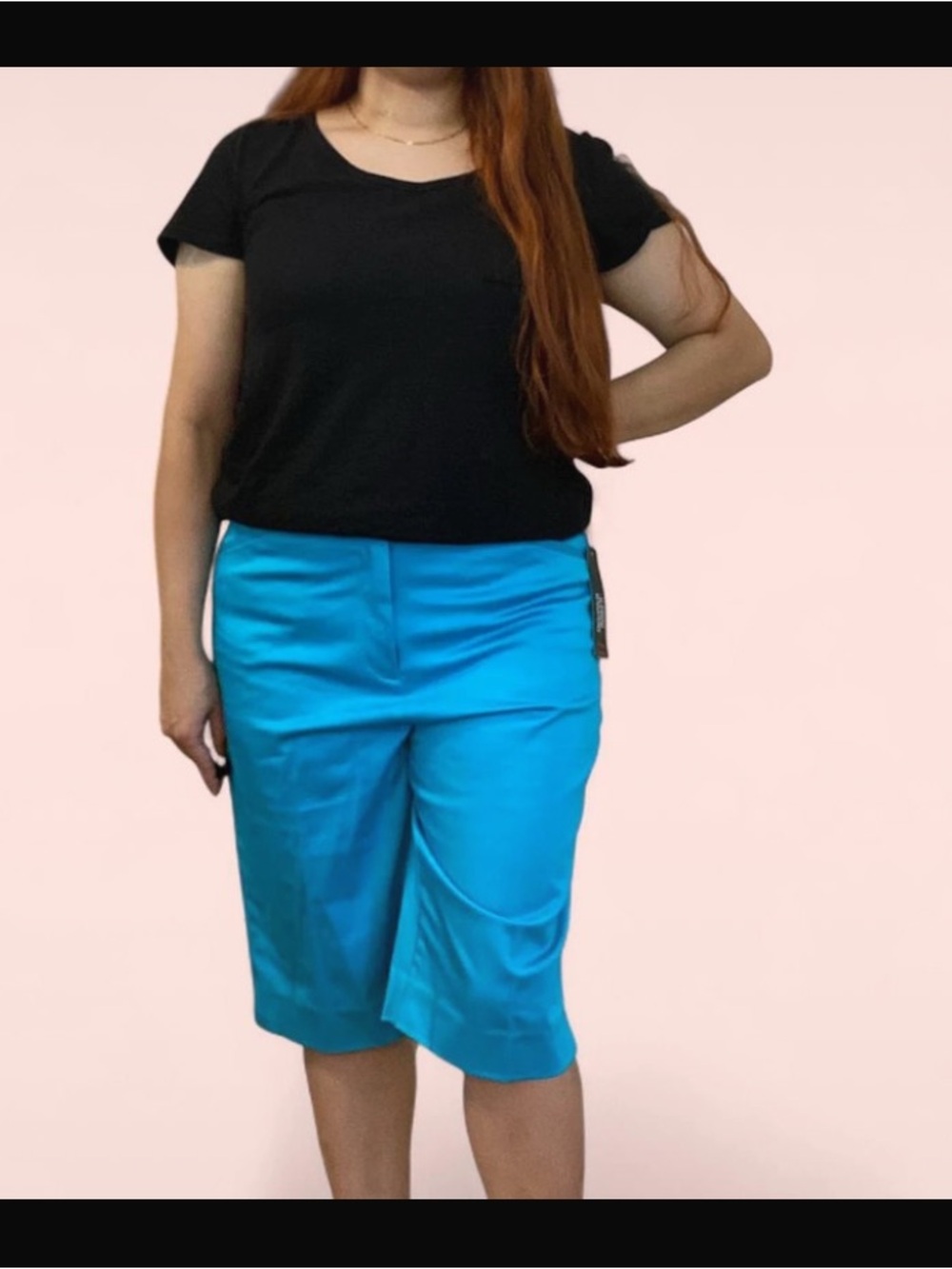 Counterparts Bright Turquoise Bermuda Shorts